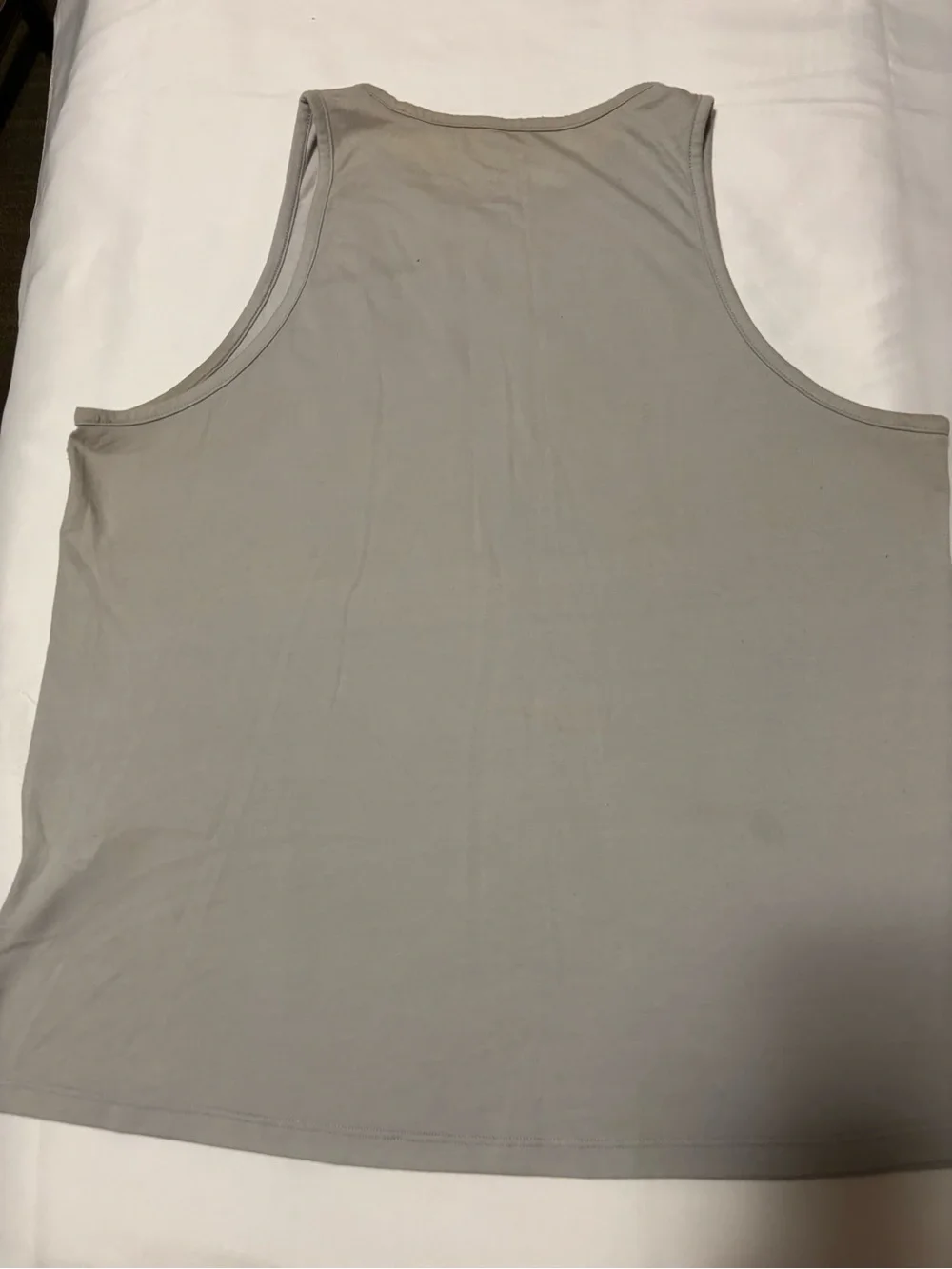 Nike Gray Tank Top with Pink Logo for Kids